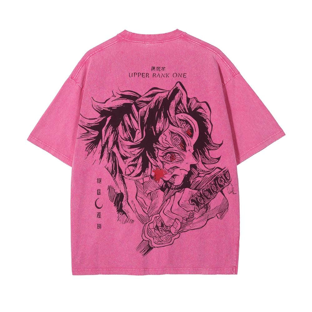 Vintage Oversized T-Shirt Demon Slayer