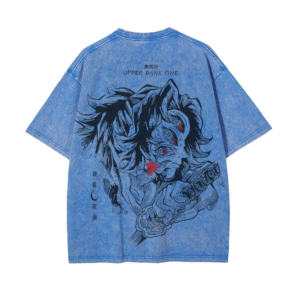 Vintage Oversized T-Shirt Demon Slayer