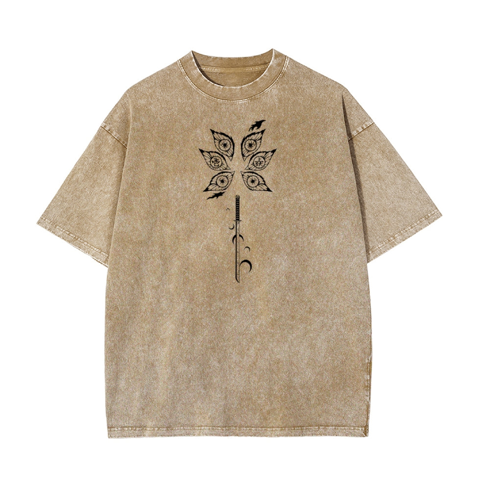 Vintage Oversized T-Shirt Demon Slayer