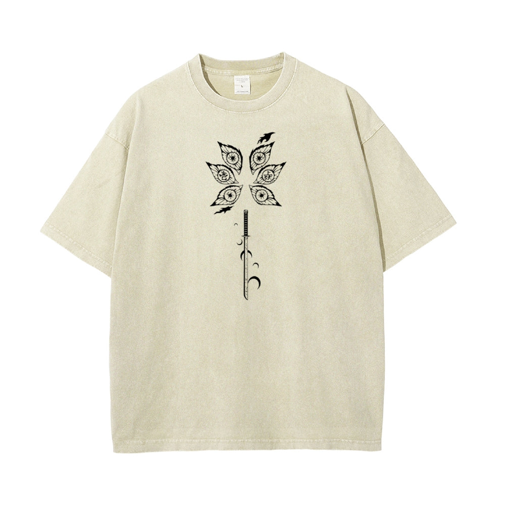 Vintage Oversized T-Shirt Demon Slayer