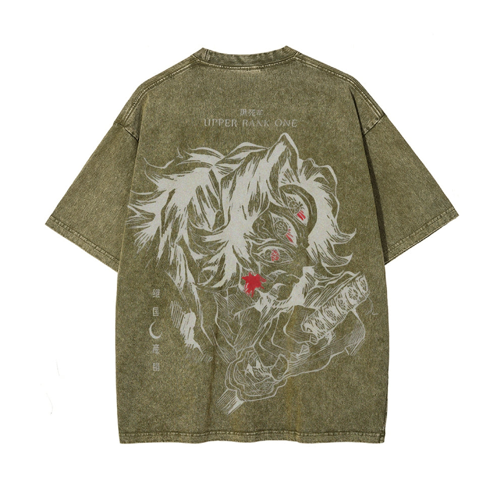 Vintage Oversized T-Shirt Demon Slayer