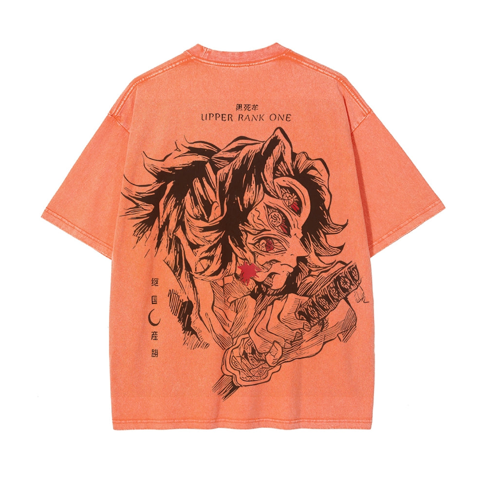 Vintage Oversized T-Shirt Demon Slayer