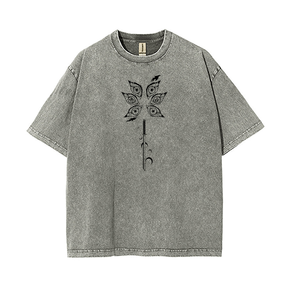 Vintage Oversized T-Shirt Demon Slayer