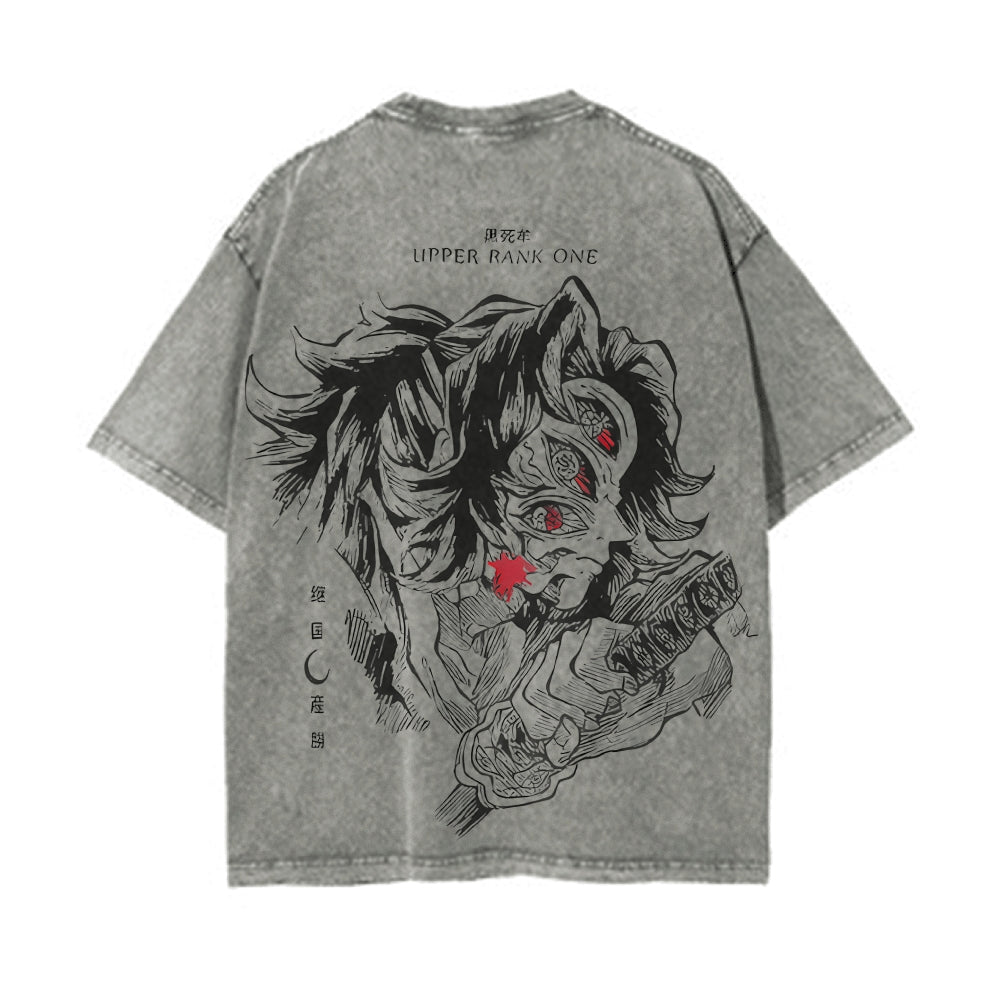 Vintage Oversized T-Shirt Demon Slayer