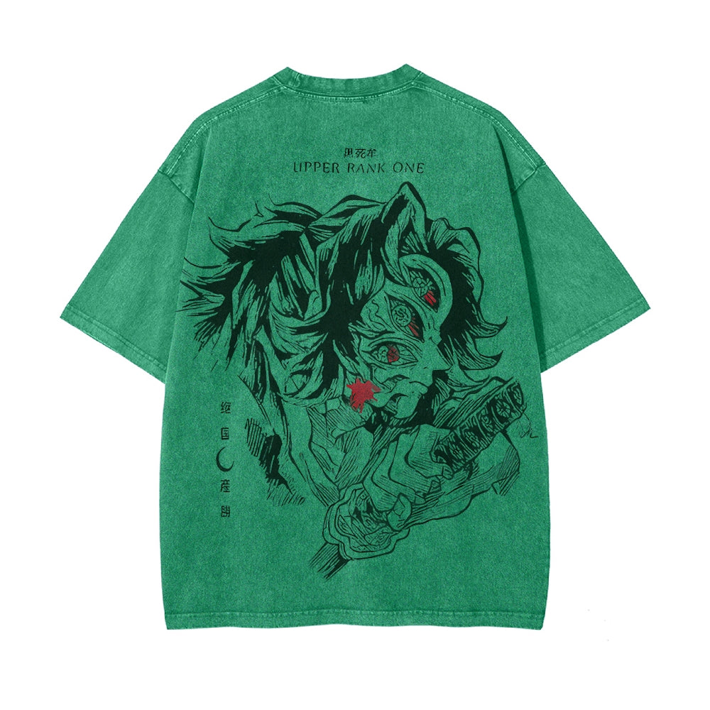 Vintage Oversized T-Shirt Demon Slayer