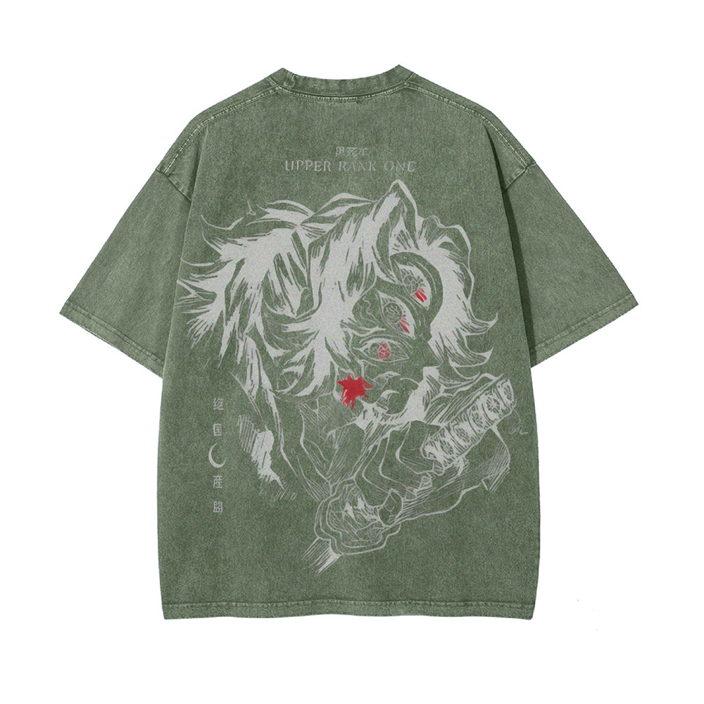 Vintage Oversized T-Shirt Demon Slayer