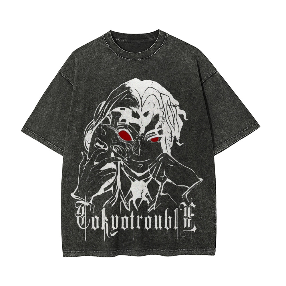 Vintage Oversized T-Shirt Demon Slayer