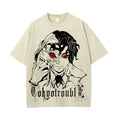 Vintage Oversized T-Shirt Demon Slayer