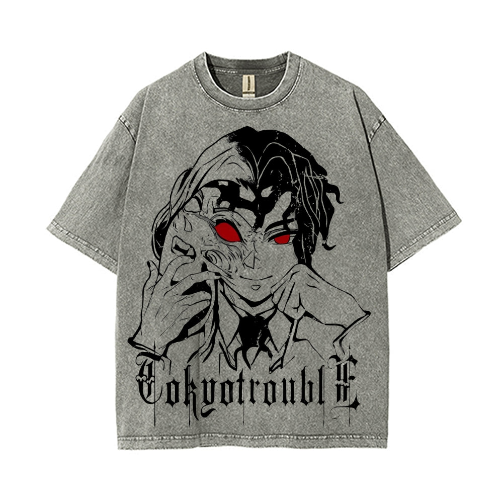 Vintage Oversized T-Shirt Demon Slayer