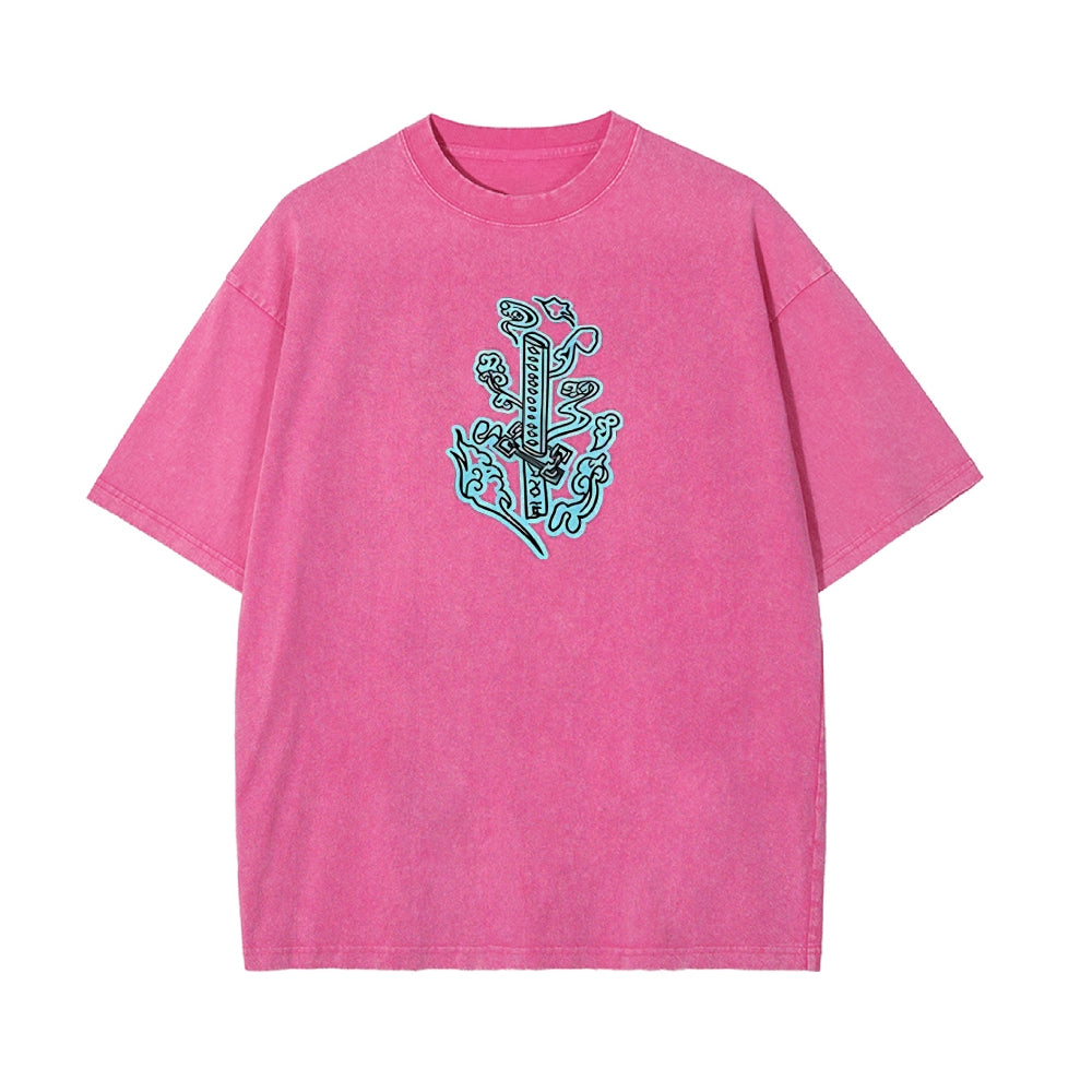 Vintage Oversized T-Shirt Demon Slayer