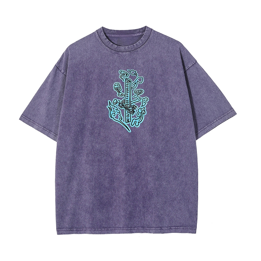 Vintage Oversized T-Shirt Demon Slayer