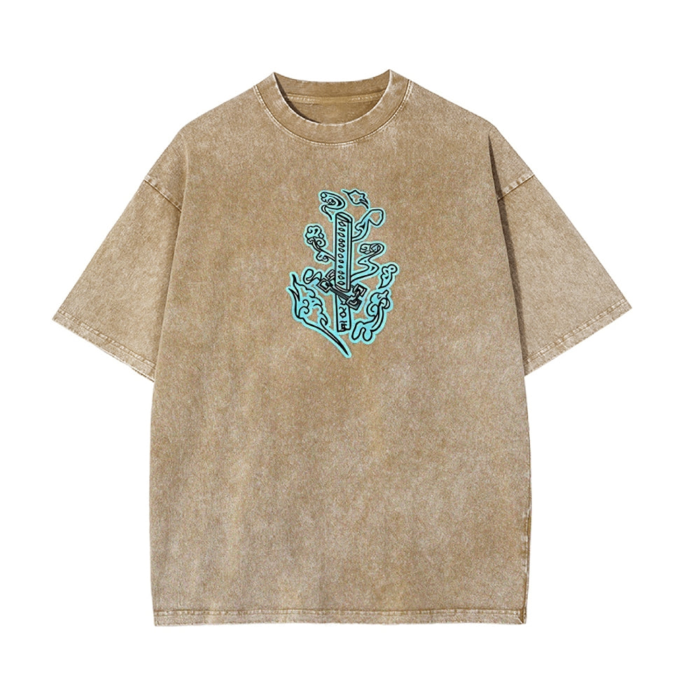 Vintage Oversized T-Shirt Demon Slayer