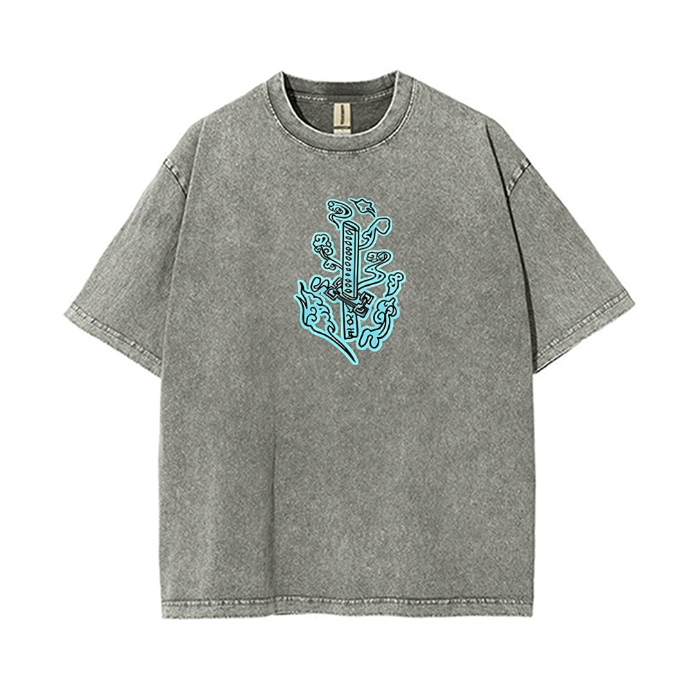 Vintage Oversized T-Shirt Demon Slayer
