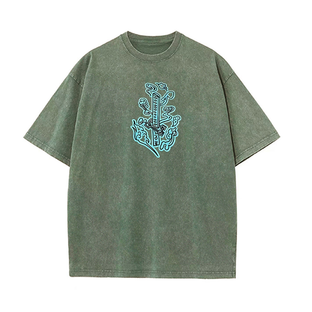 Vintage Oversized T-Shirt Demon Slayer