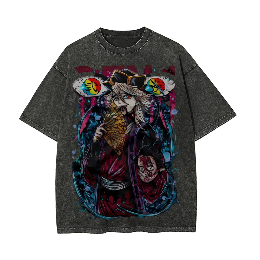 Vintage Oversized T-Shirt Demon Slayer