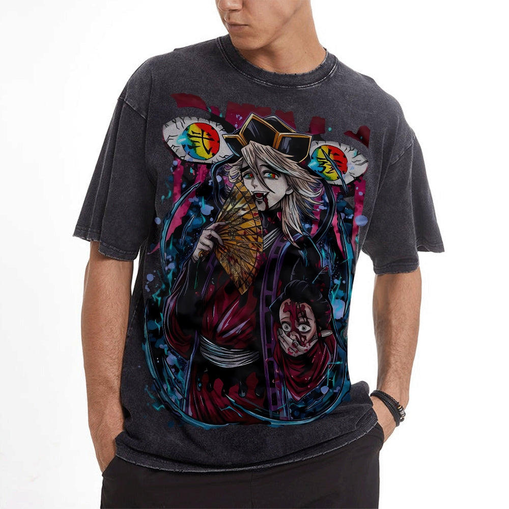 Vintage Oversized T-Shirt Demon Slayer