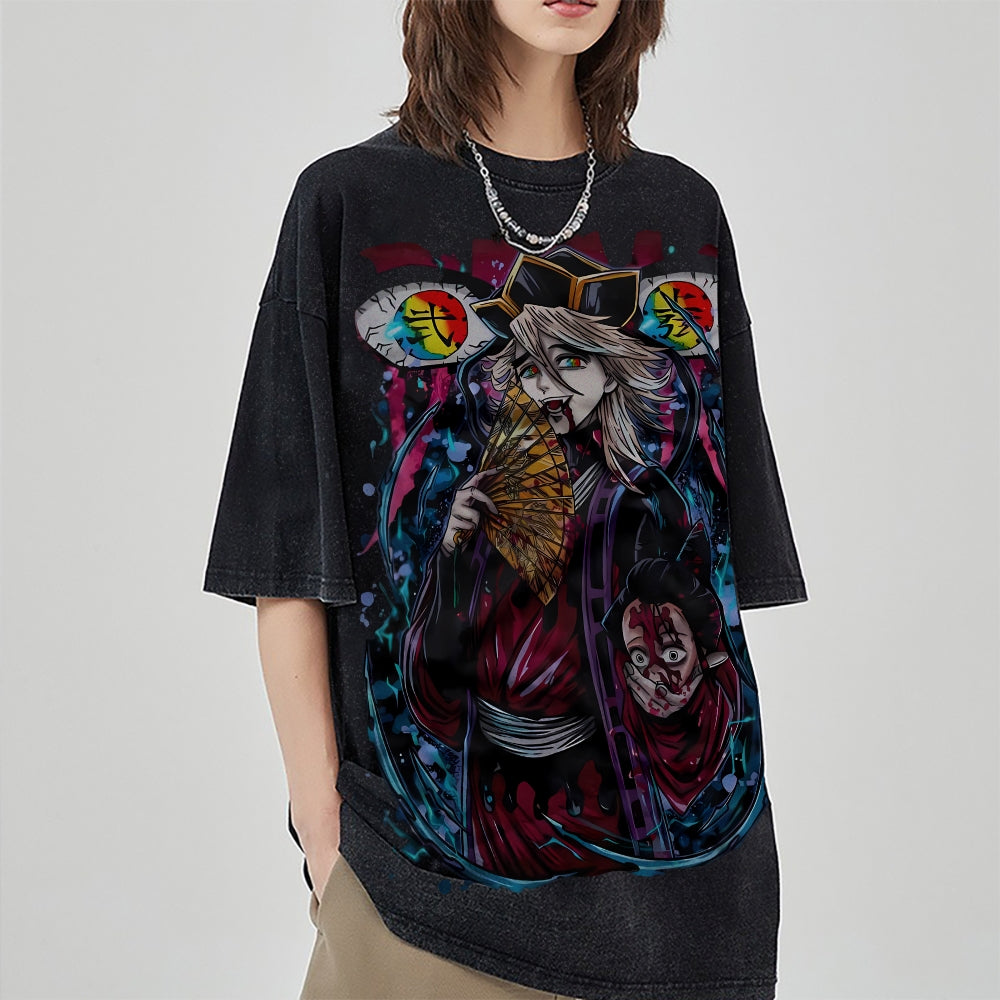 Vintage Oversized T-Shirt Demon Slayer