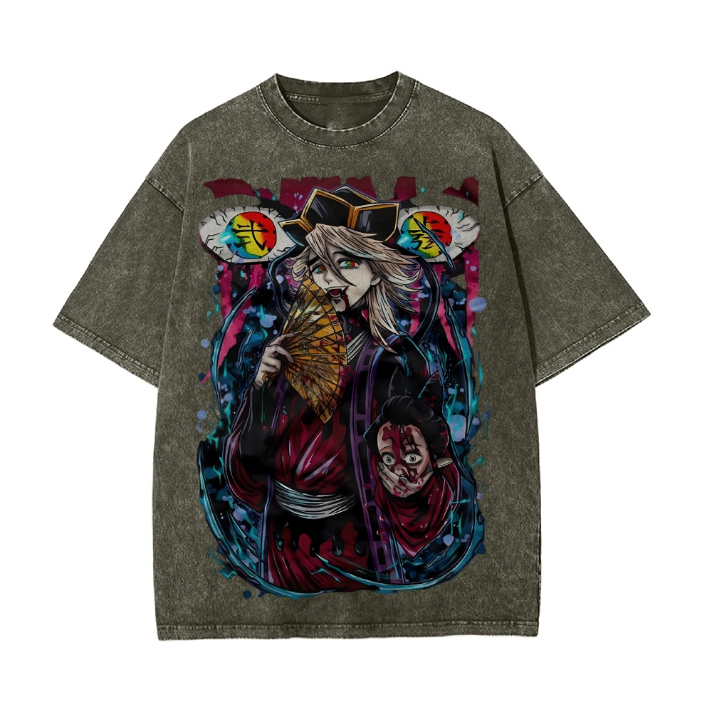 Vintage Oversized T-Shirt Demon Slayer