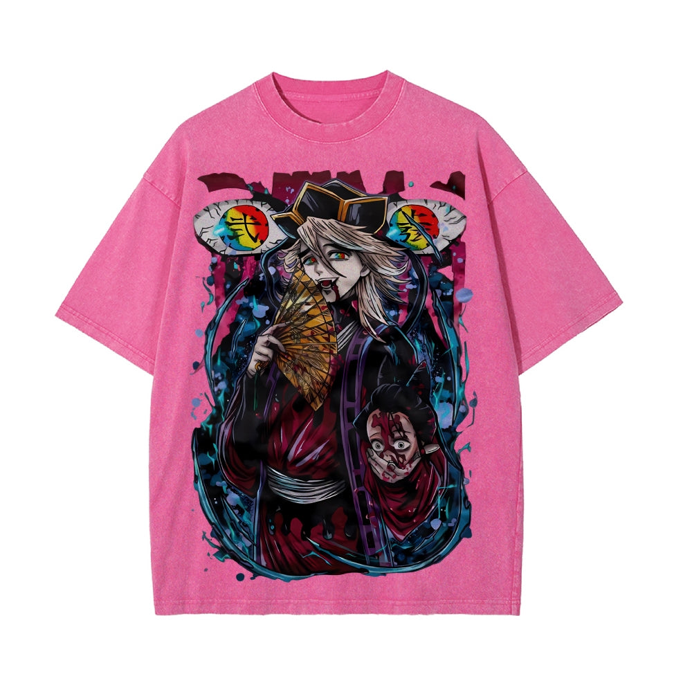Vintage Oversized T-Shirt Demon Slayer