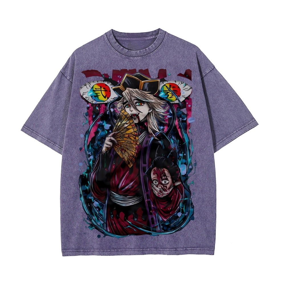Vintage Oversized T-Shirt Demon Slayer