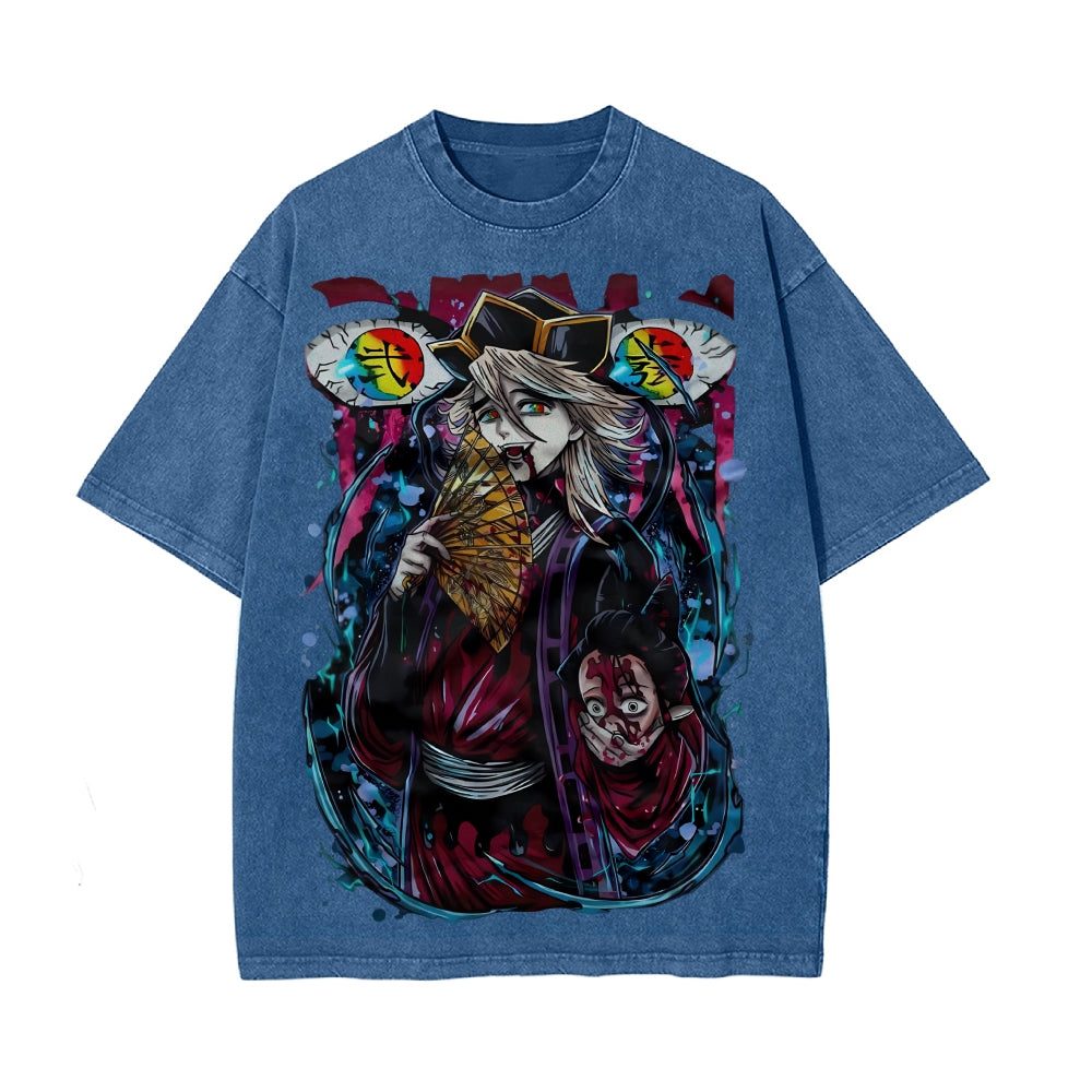 Vintage Oversized T-Shirt Demon Slayer