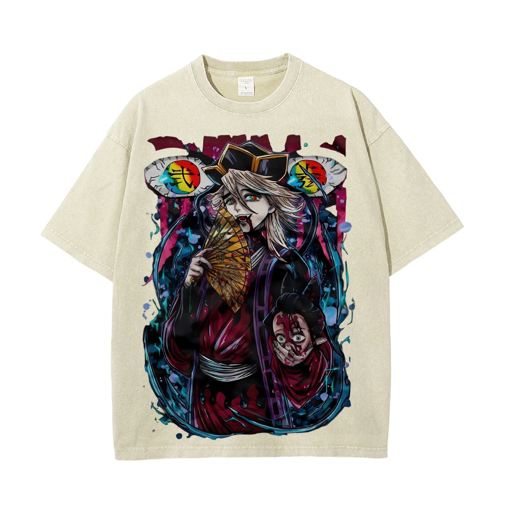 Vintage Oversized T-Shirt Demon Slayer