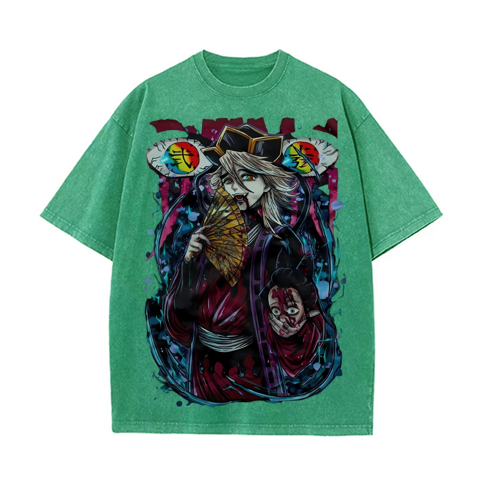 Vintage Oversized T-Shirt Demon Slayer