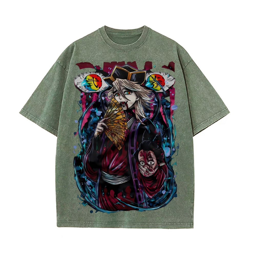 Vintage Oversized T-Shirt Demon Slayer