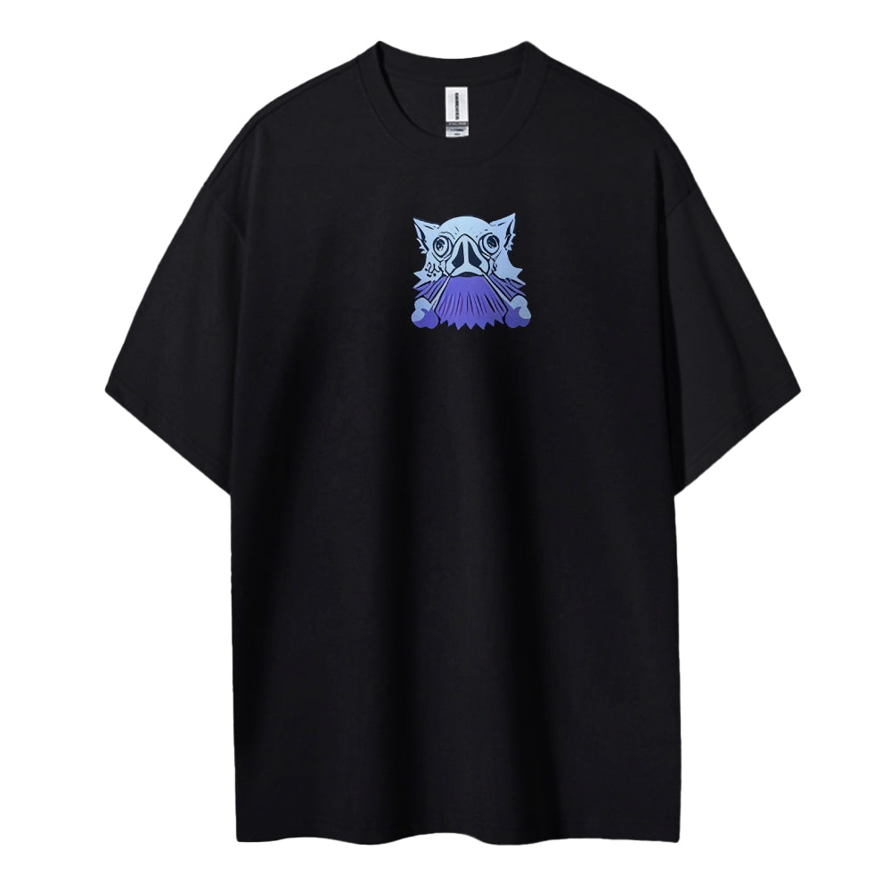 Demon Slayer Cotton Unisex Crew Neck Anime T-Shirt