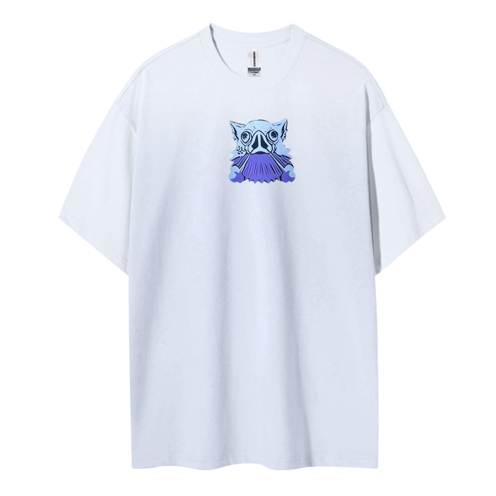 Demon Slayer Cotton Unisex Crew Neck Anime T-Shirt