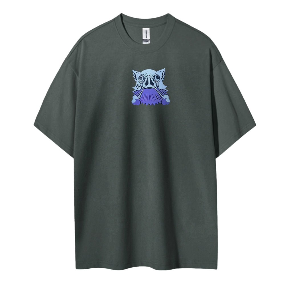 Demon Slayer Cotton Unisex Crew Neck Anime T-Shirt