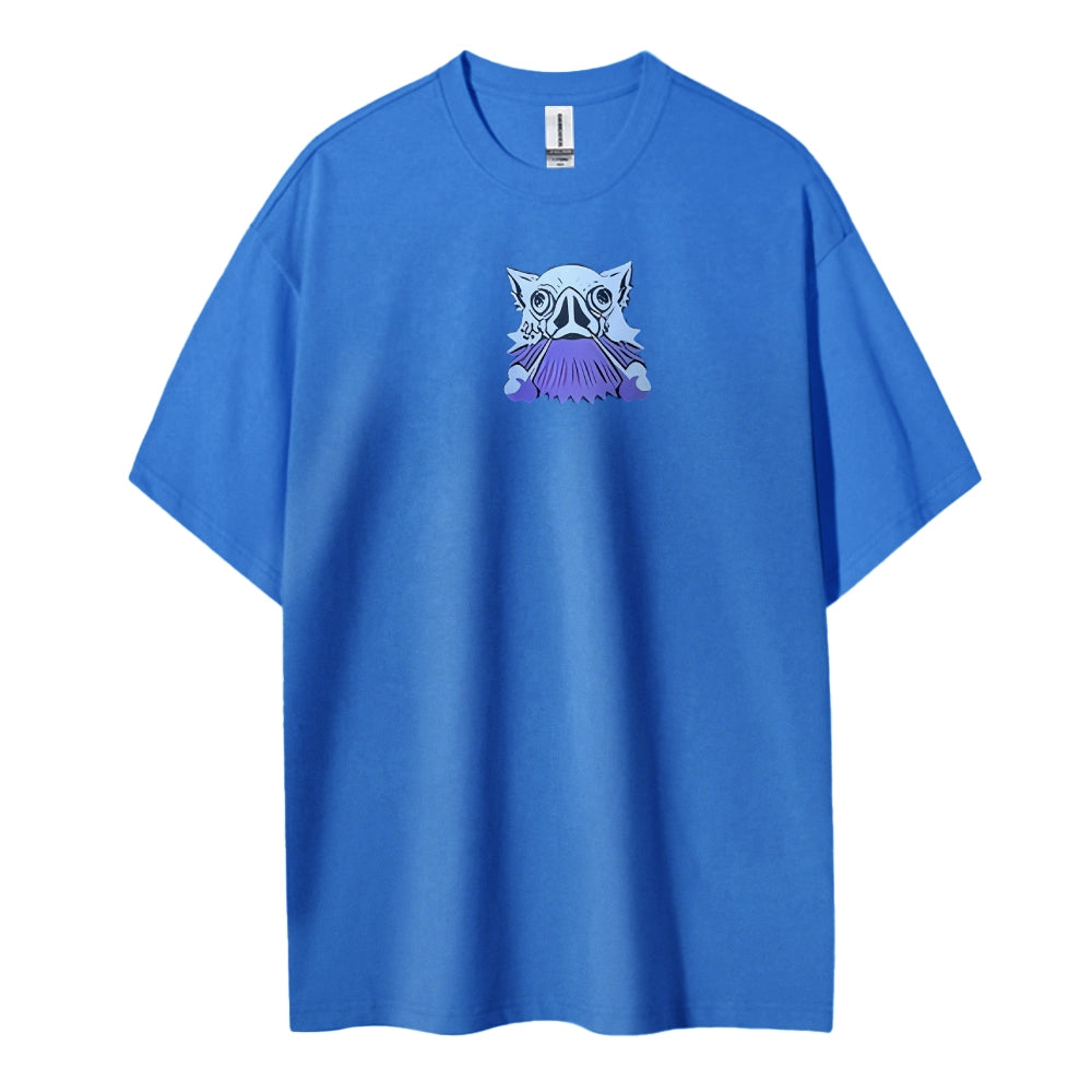 Demon Slayer Cotton Unisex Crew Neck Anime T-Shirt