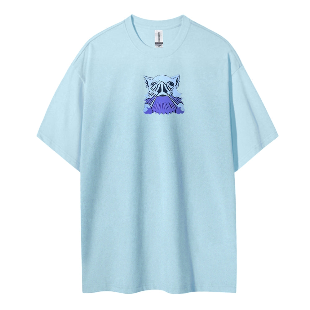 Demon Slayer Cotton Unisex Crew Neck Anime T-Shirt