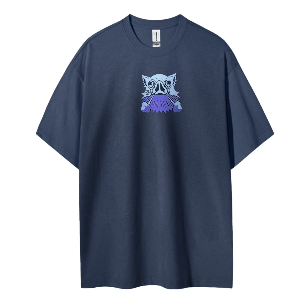 Demon Slayer Cotton Unisex Crew Neck Anime T-Shirt