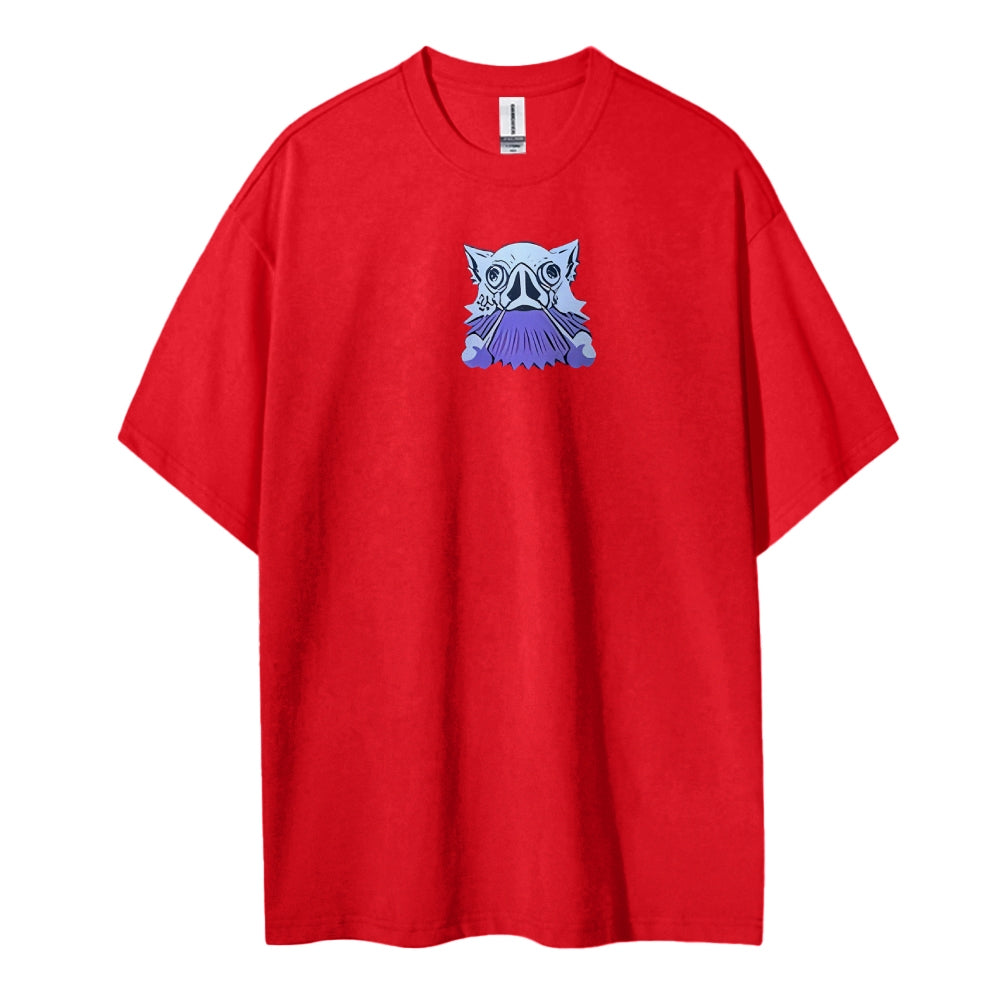 Demon Slayer Cotton Unisex Crew Neck Anime T-Shirt