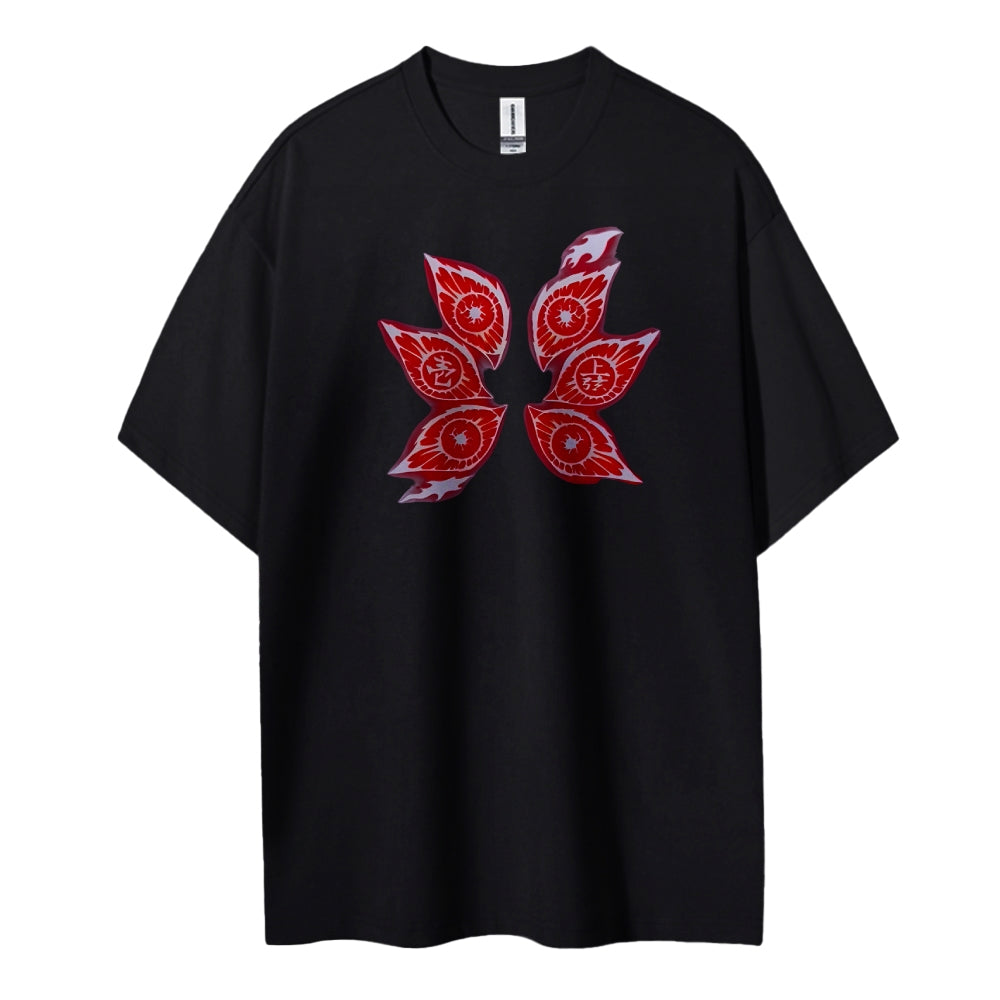 Demon Slayer Cotton Unisex Crew Neck Anime T-Shirt
