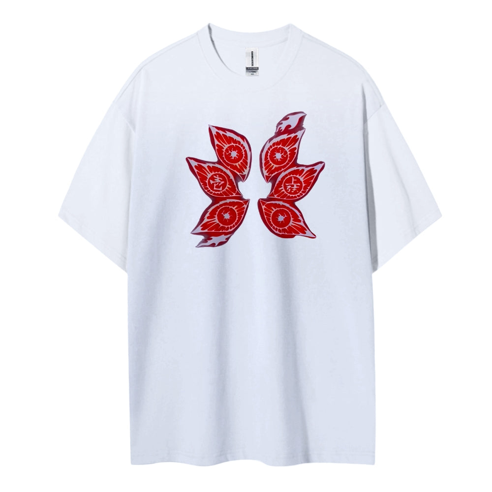 Demon Slayer Cotton Unisex Crew Neck Anime T-Shirt