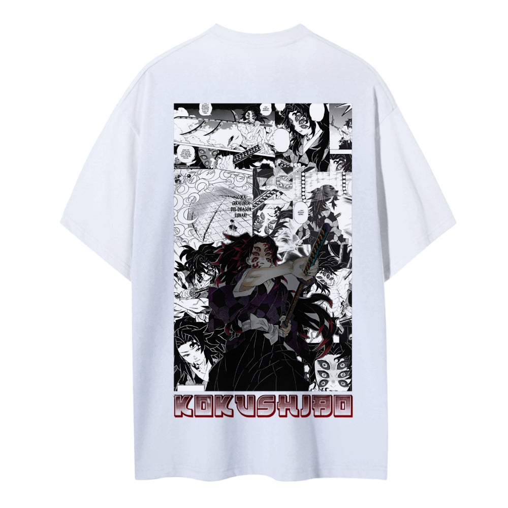 Demon Slayer Cotton Unisex Crew Neck Anime T-Shirt