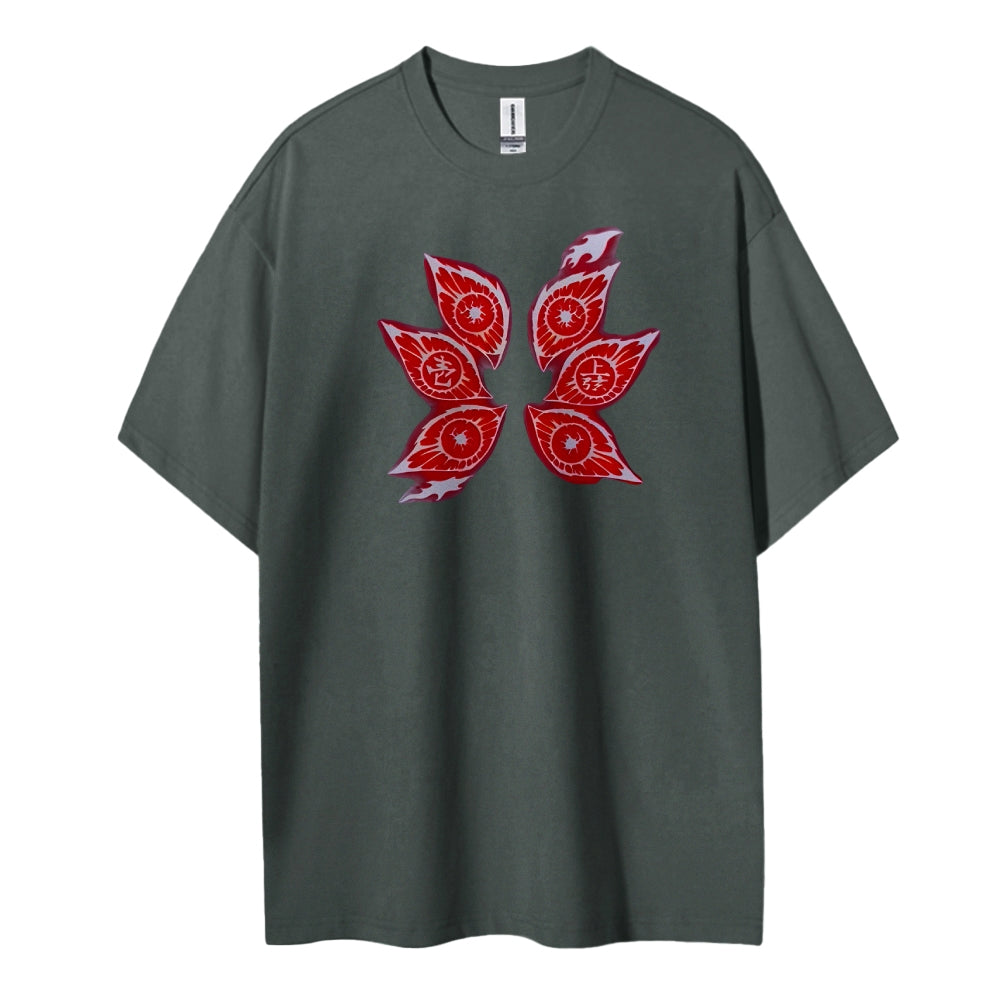 Demon Slayer Cotton Unisex Crew Neck Anime T-Shirt