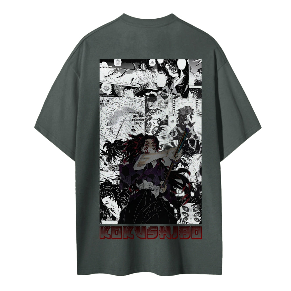 Demon Slayer Cotton Unisex Crew Neck Anime T-Shirt