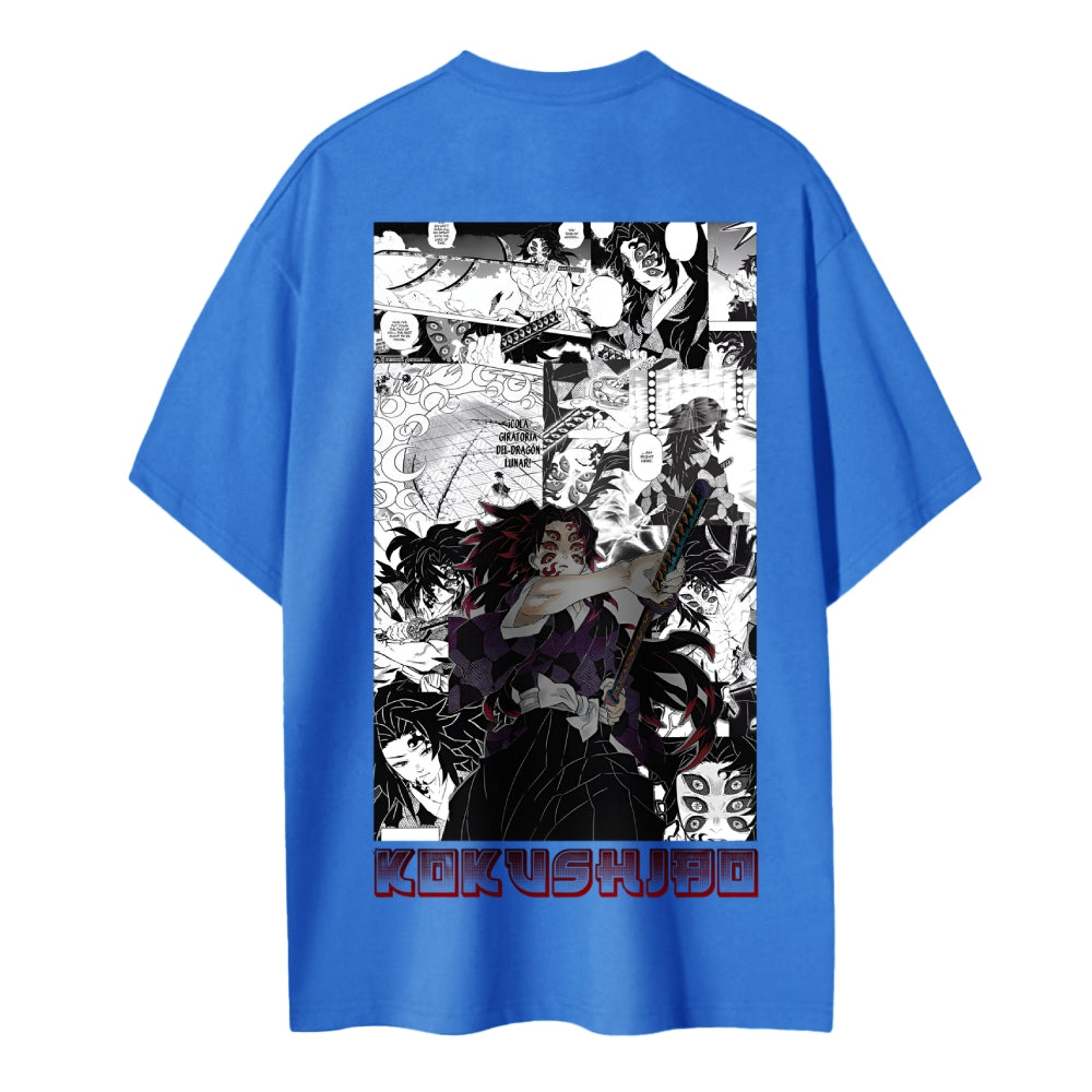 Demon Slayer Cotton Unisex Crew Neck Anime T-Shirt