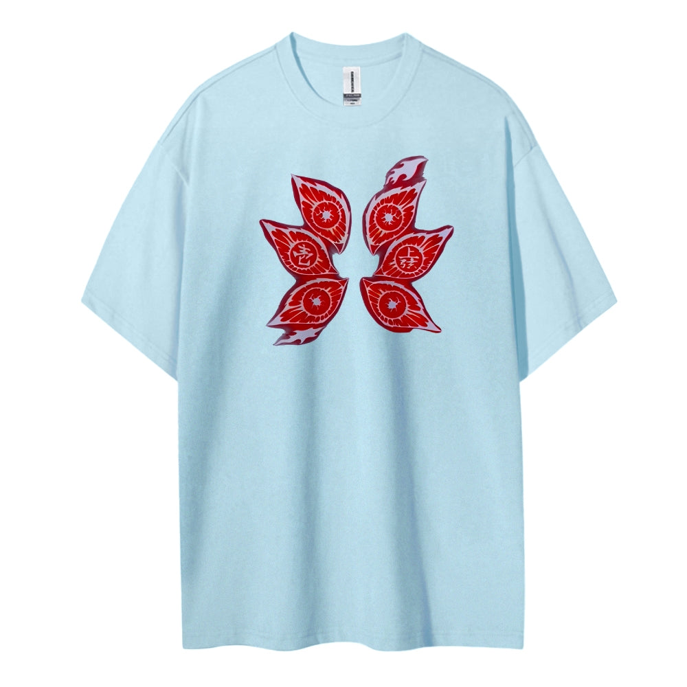 Demon Slayer Cotton Unisex Crew Neck Anime T-Shirt