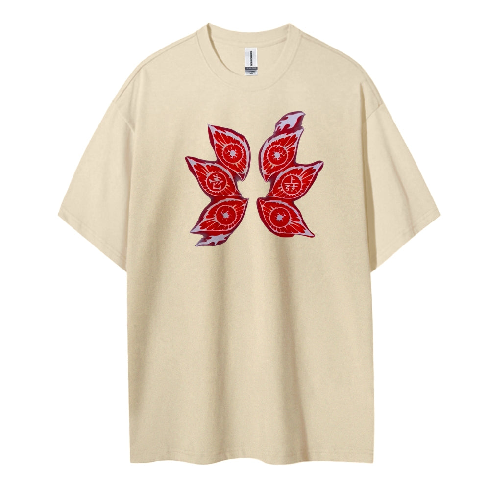 Demon Slayer Cotton Unisex Crew Neck Anime T-Shirt