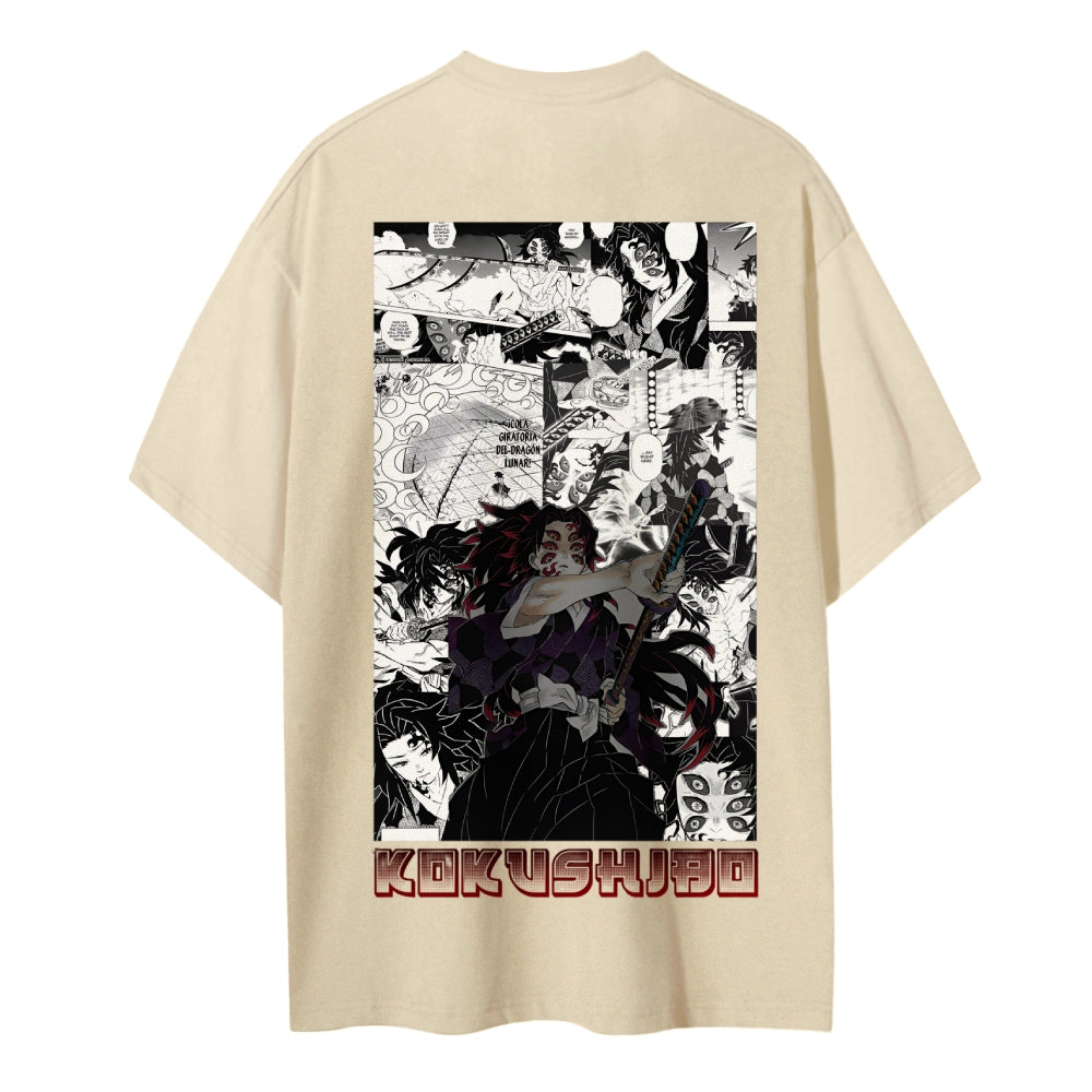 Demon Slayer Cotton Unisex Crew Neck Anime T-Shirt