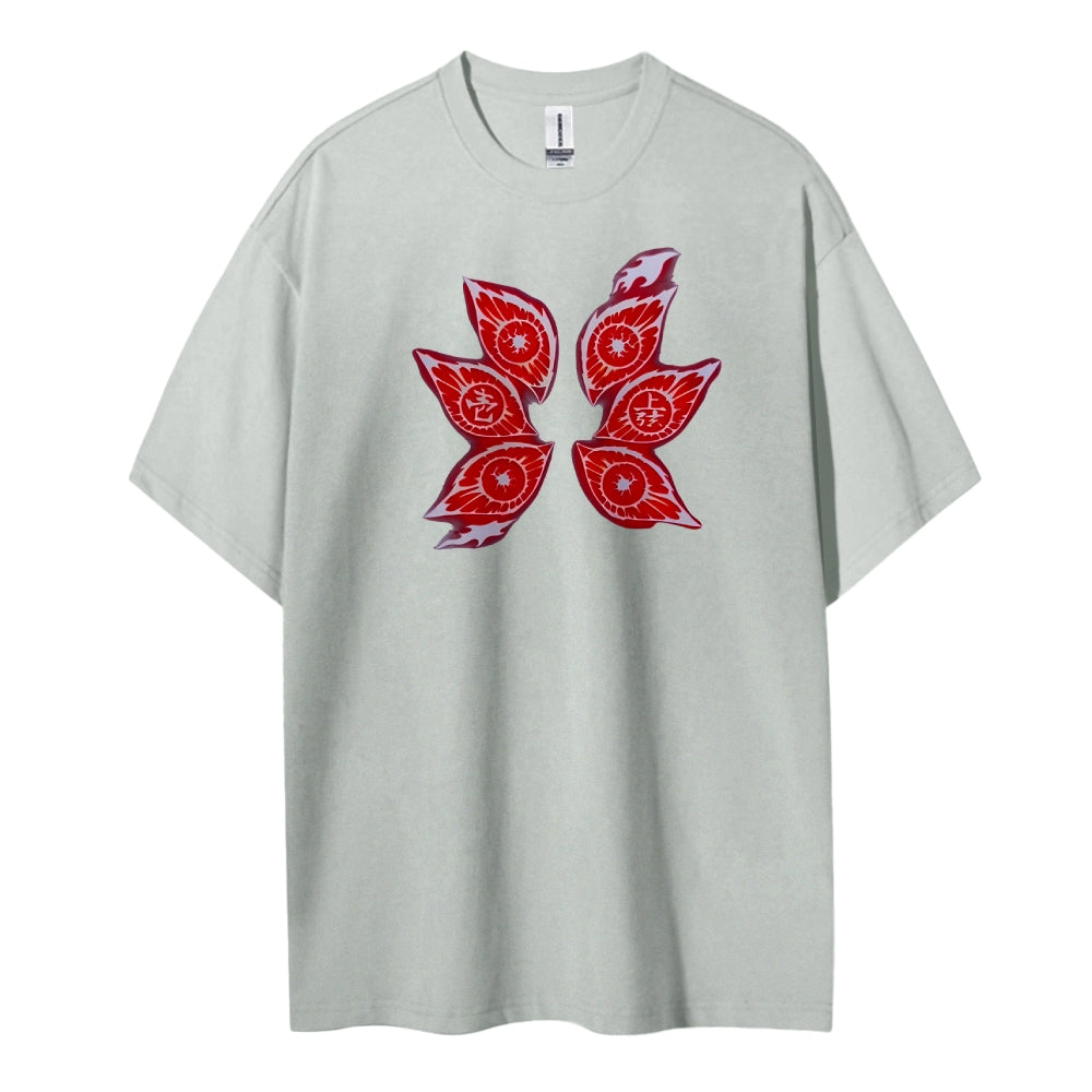 Demon Slayer Cotton Unisex Crew Neck Anime T-Shirt