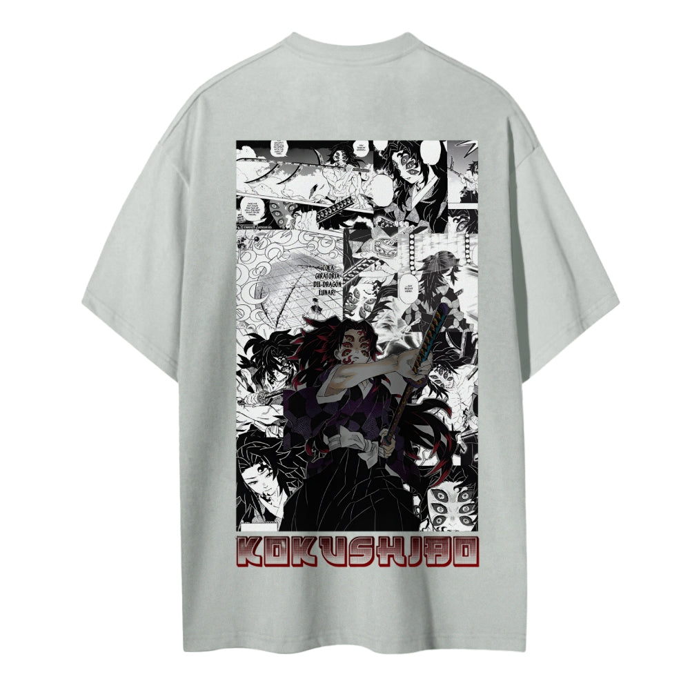 Demon Slayer Cotton Unisex Crew Neck Anime T-Shirt