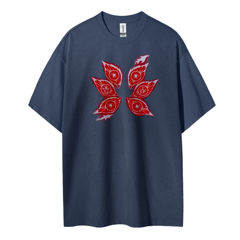 Demon Slayer Cotton Unisex Crew Neck Anime T-Shirt