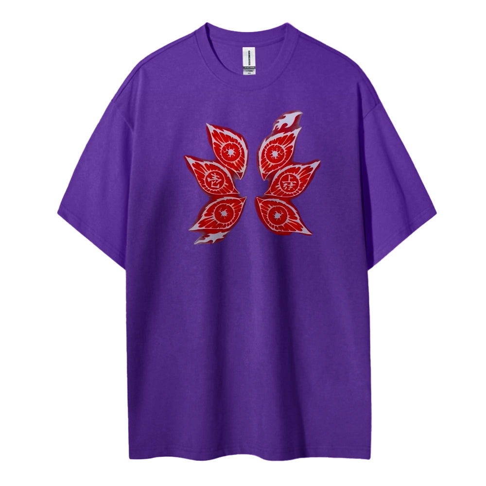 Demon Slayer Cotton Unisex Crew Neck Anime T-Shirt