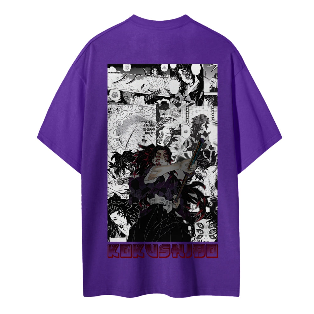 Demon Slayer Cotton Unisex Crew Neck Anime T-Shirt