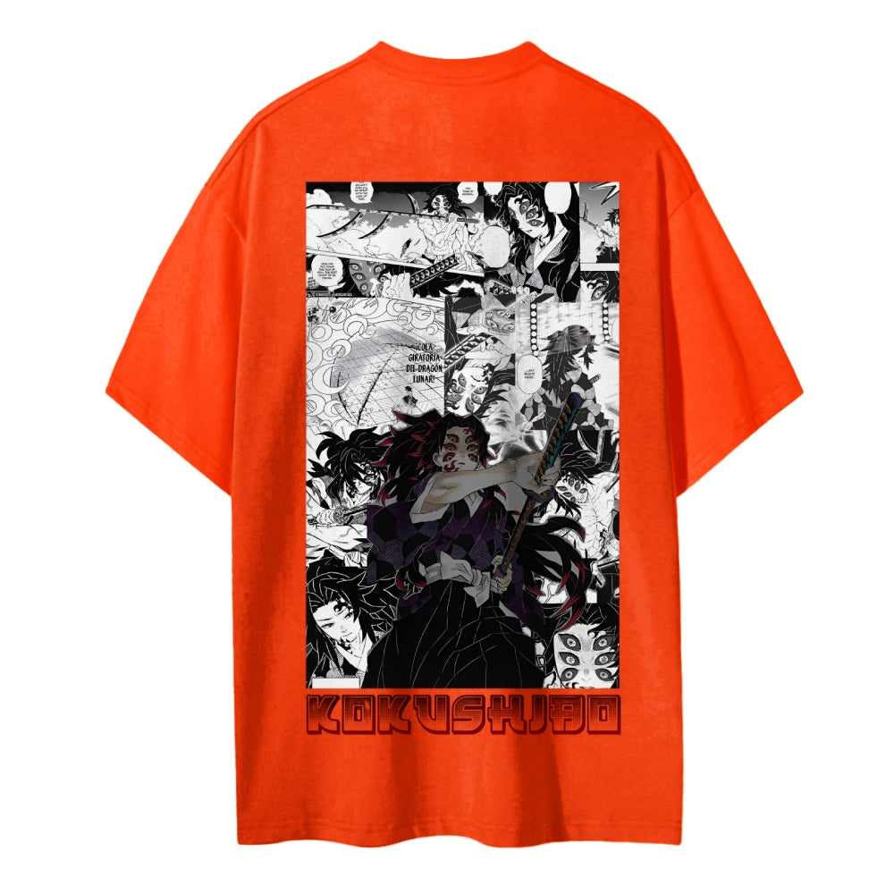 Demon Slayer Cotton Unisex Crew Neck Anime T-Shirt